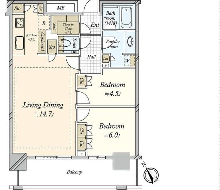 Luxury 2BR with Top-Tier Station Access - View 1