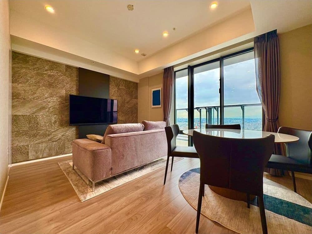 Modern 2BR in Yokohama's Front Tower - View 1