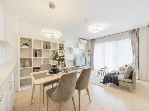 Modern 3BR Apartment with Garden Views in Nagareyama - View 1