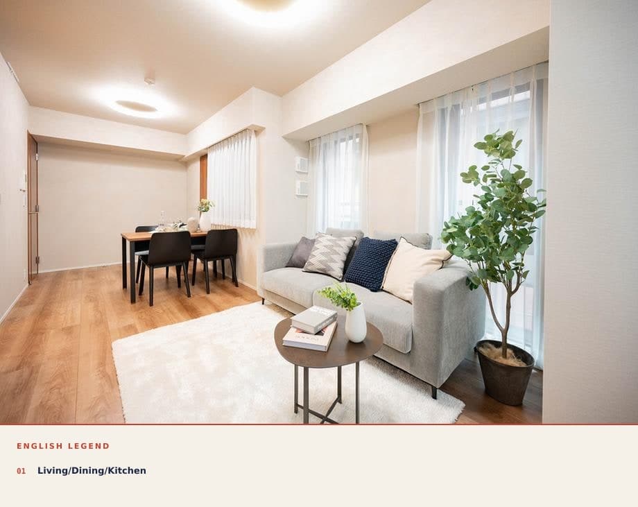 Stylish 2BR in Prime Akashicho Location - View 1