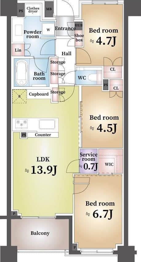 Modern 3BR Near Ushigome-Yanagicho Station - View 1