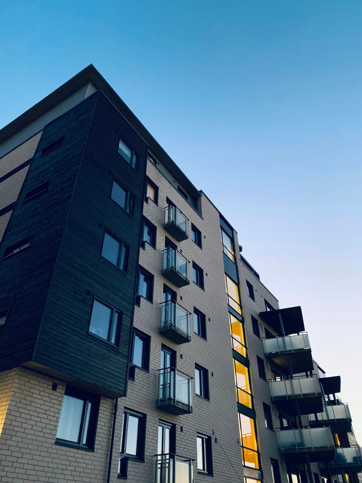 Modern Tokyo apartment building